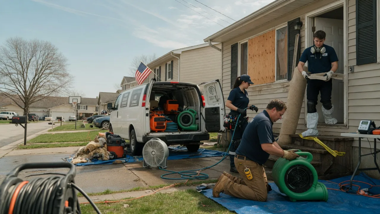 Water Damage Restoration in High Point, NC near me